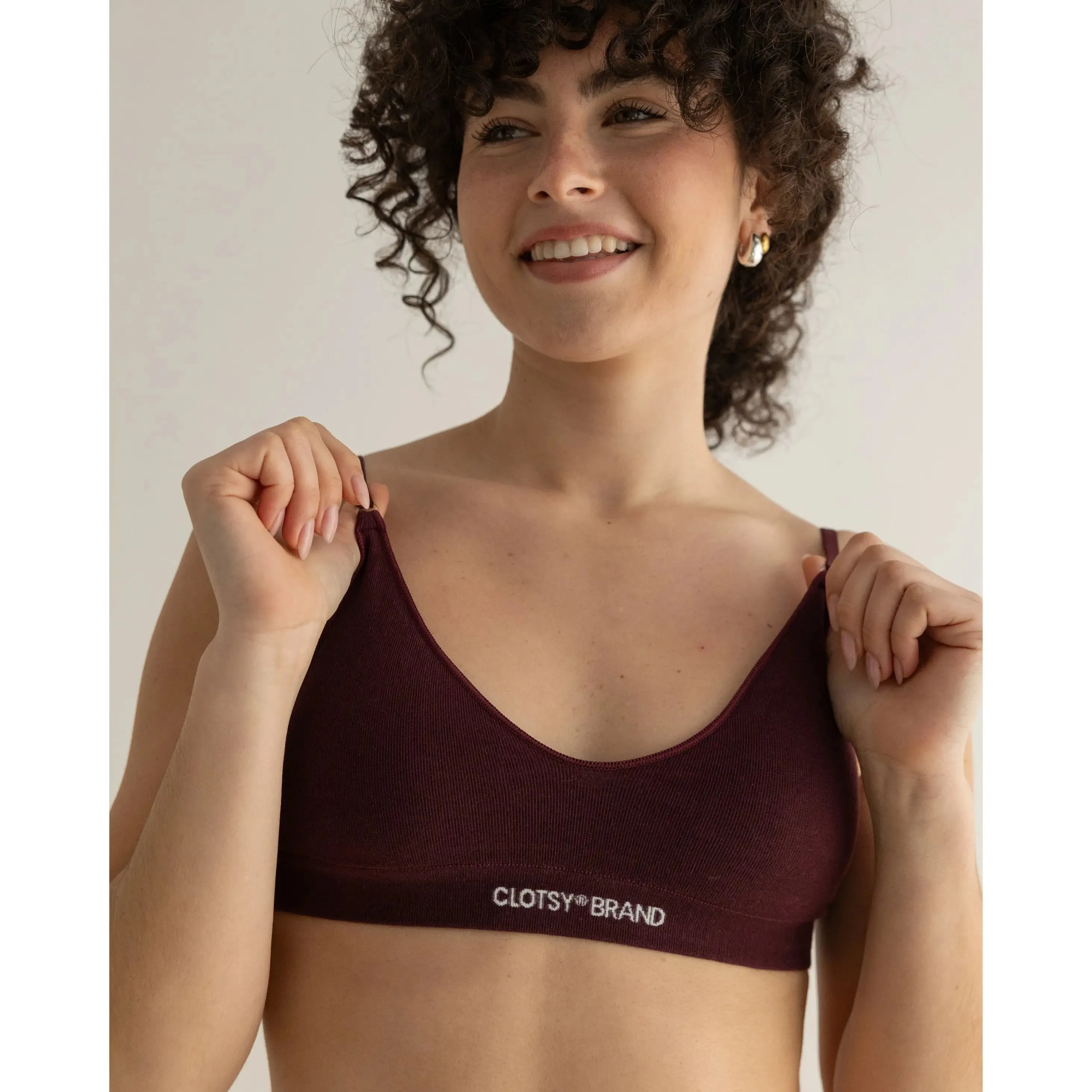 Clotsy Bralette Burgundy sold by Ivalo.com product image thumbnail 2