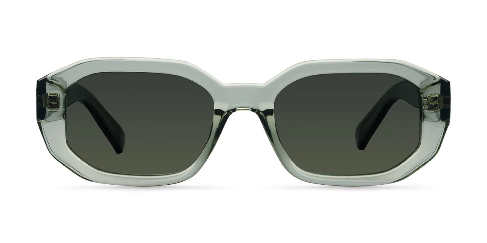 Kessie Sunglasses Vetiver Grey/Olive Green sold by Ivalo.com