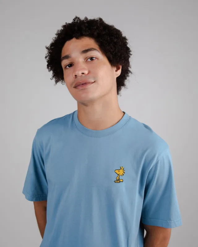 Peanuts Woodstock Men's T-Shirt Blue sold by Ivalo.com