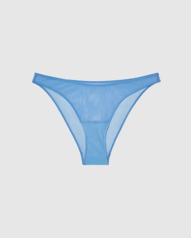 Mesh Bikini Briefs Light Blue sold by Ivalo.com
