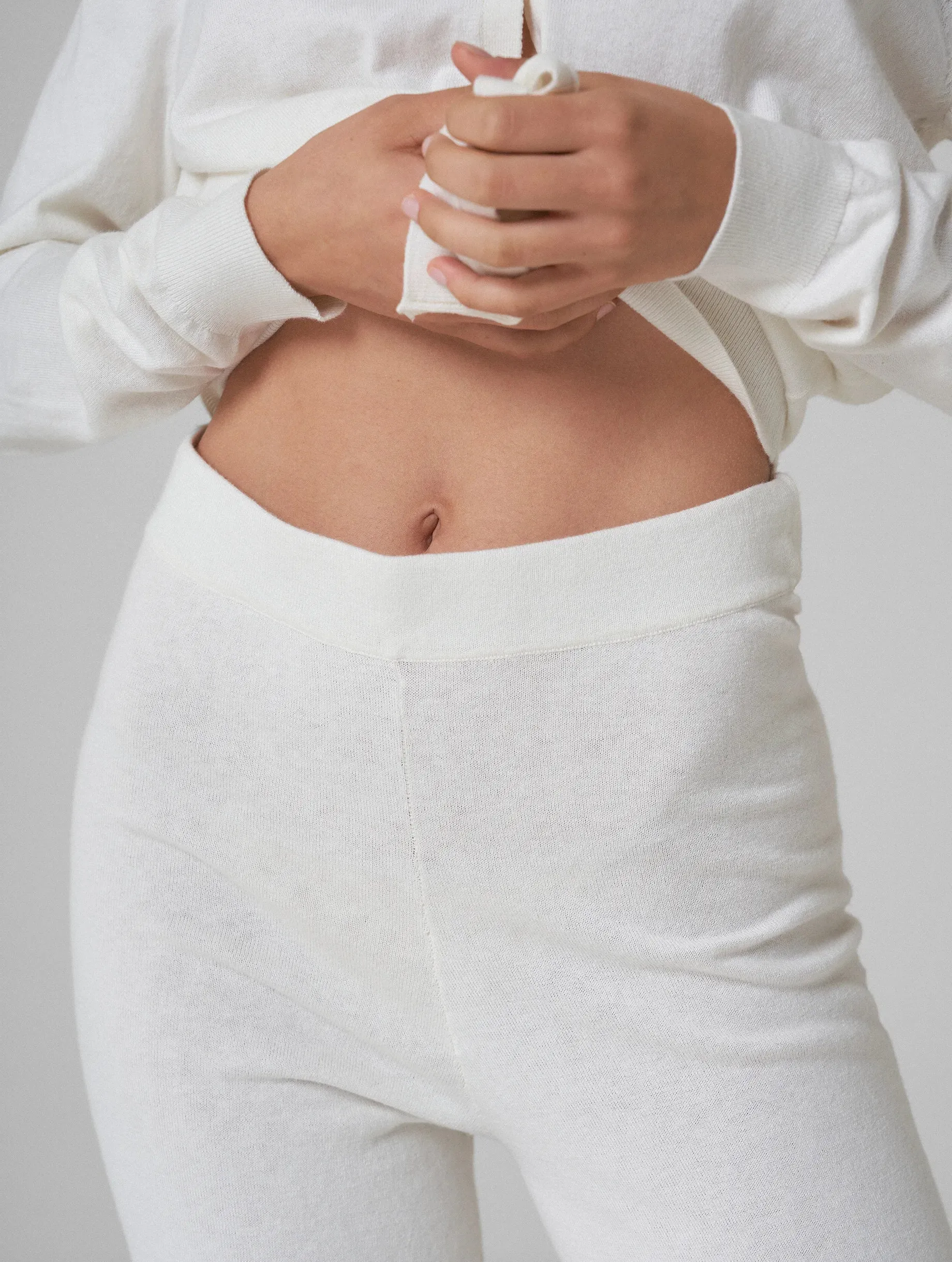 Malika Knitted Pants White sold by Ivalo.com product image thumbnail 4