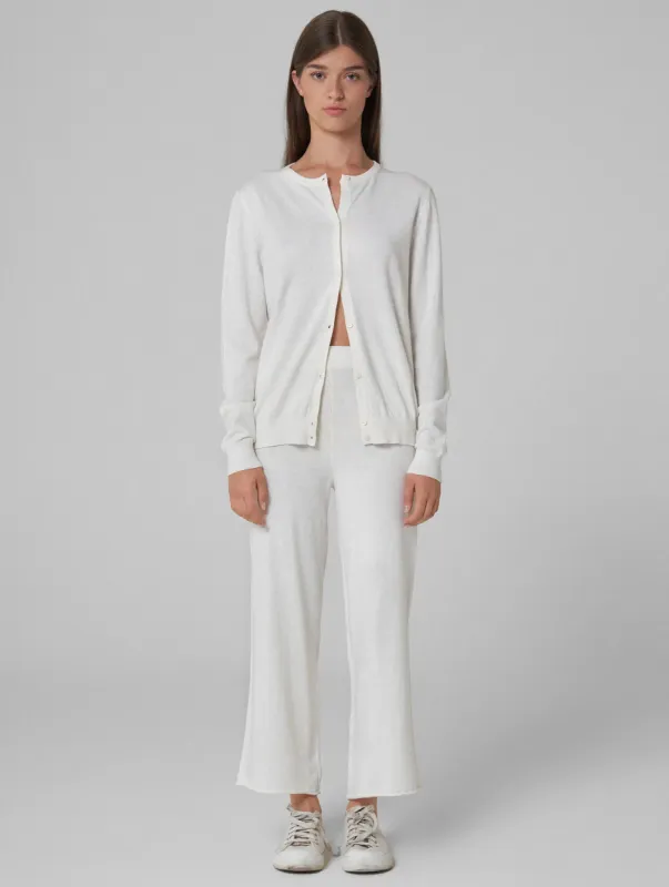 Malika Knitted Pants White sold by Ivalo.com