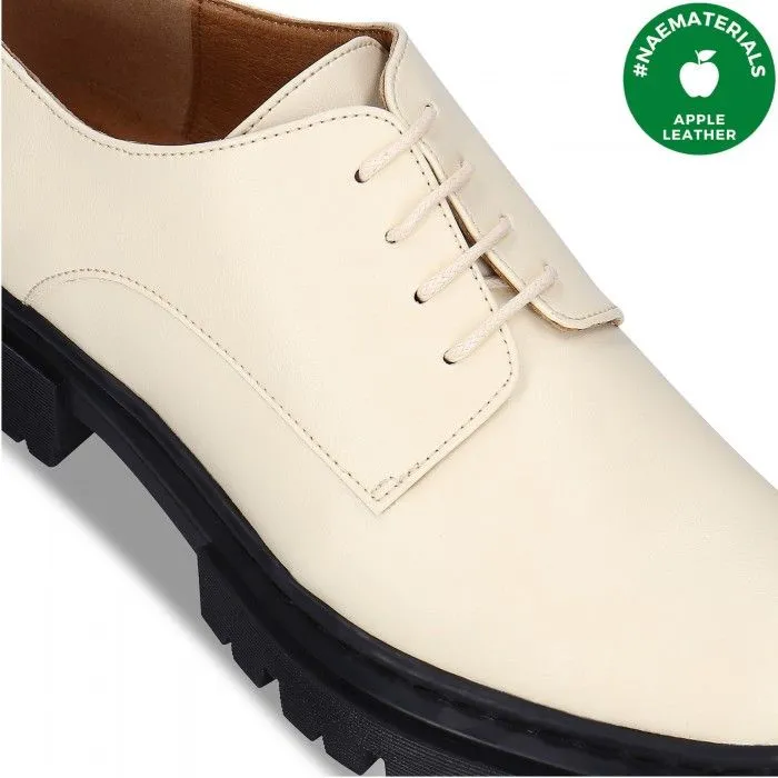 Megan White Vegan Derby Shoes sold by Ivalo.com product image thumbnail 3