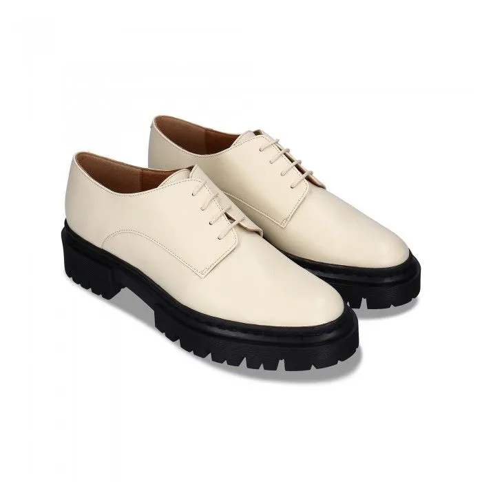 Megan White Vegan Derby Shoes sold by Ivalo.com product image thumbnail 2