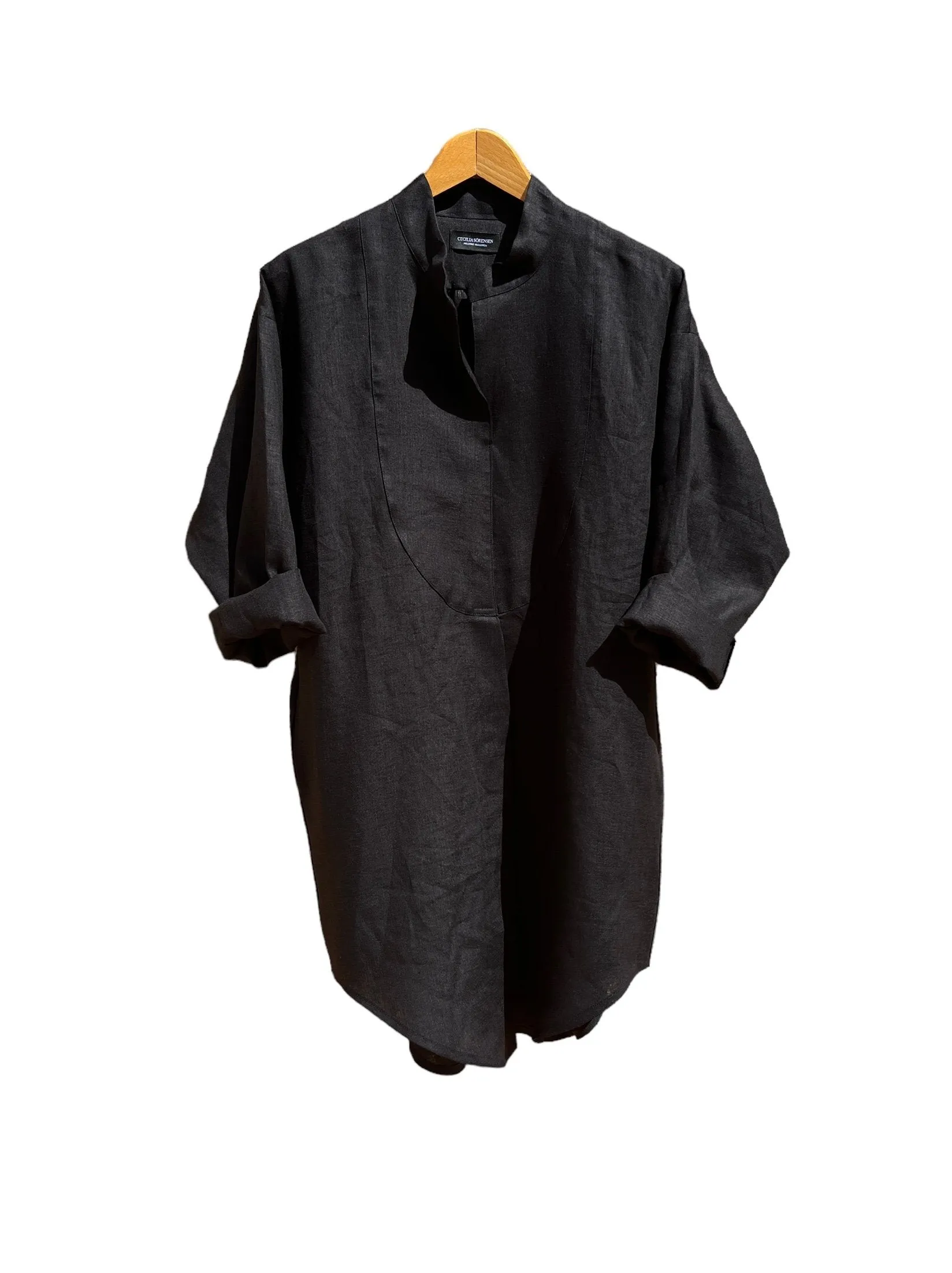 Polaris Linen Dress Black sold by Ivalo.com