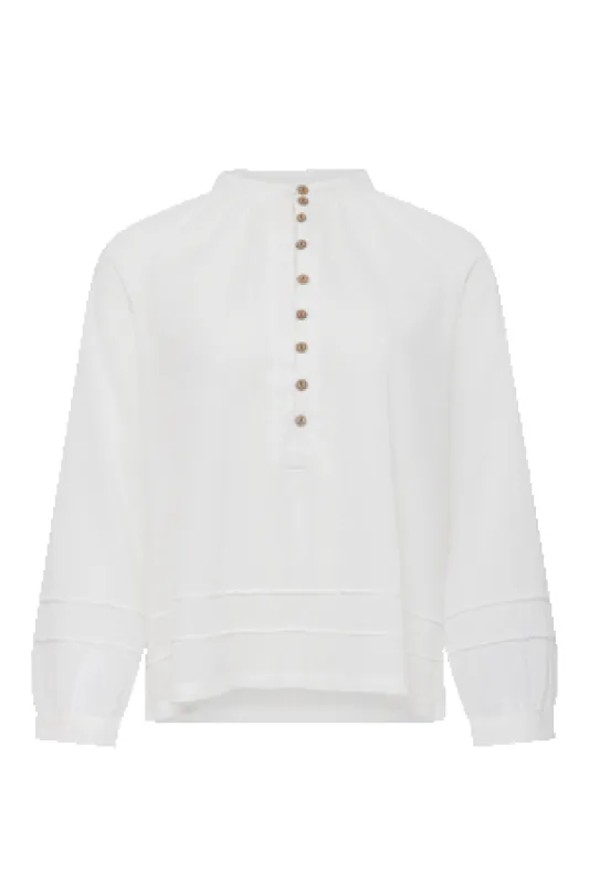 Novi Cotton Blouse White sold by Ivalo.com
