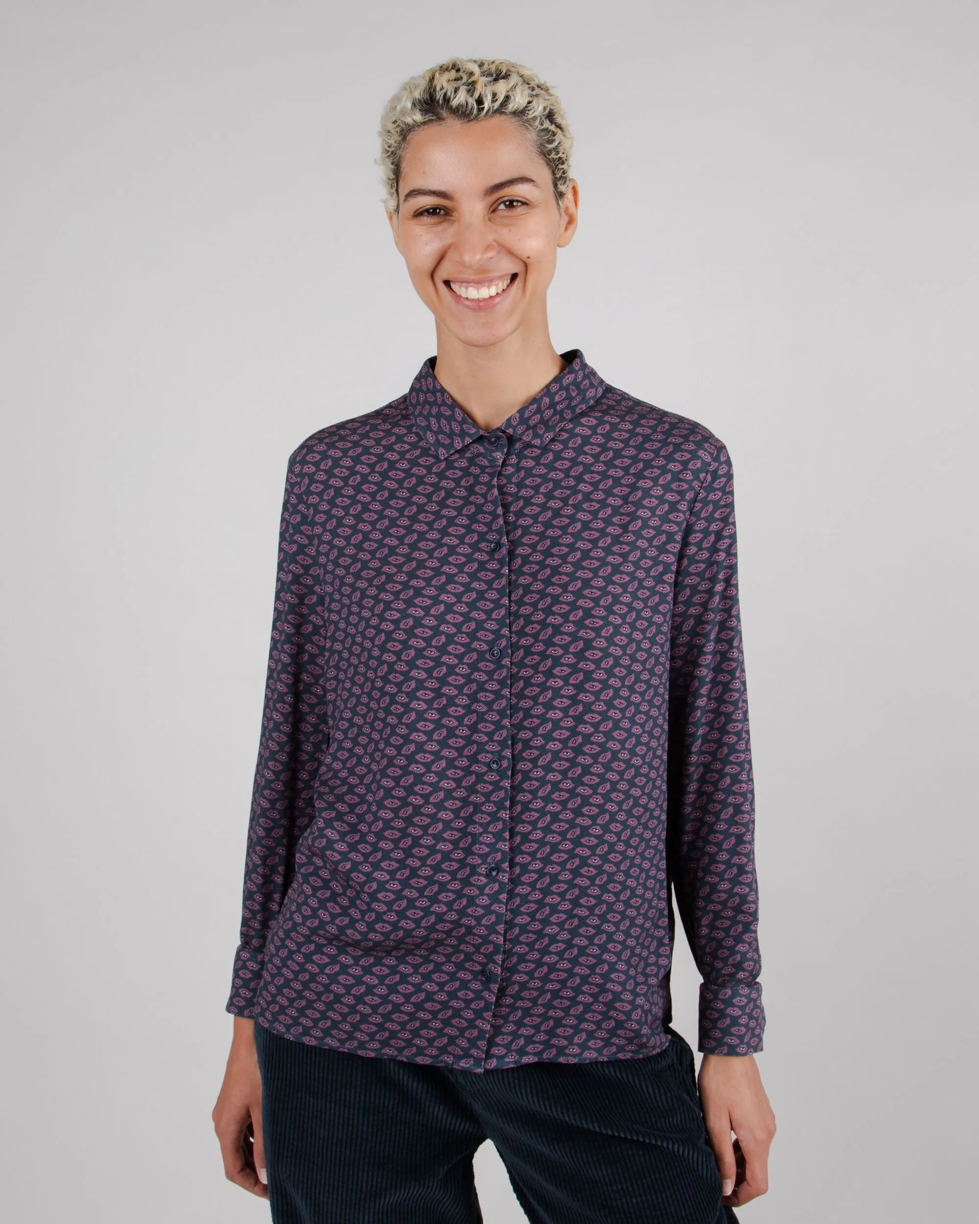 Blusa Slim Fit Lips Prune sold by Ivalo.com product image thumbnail 5