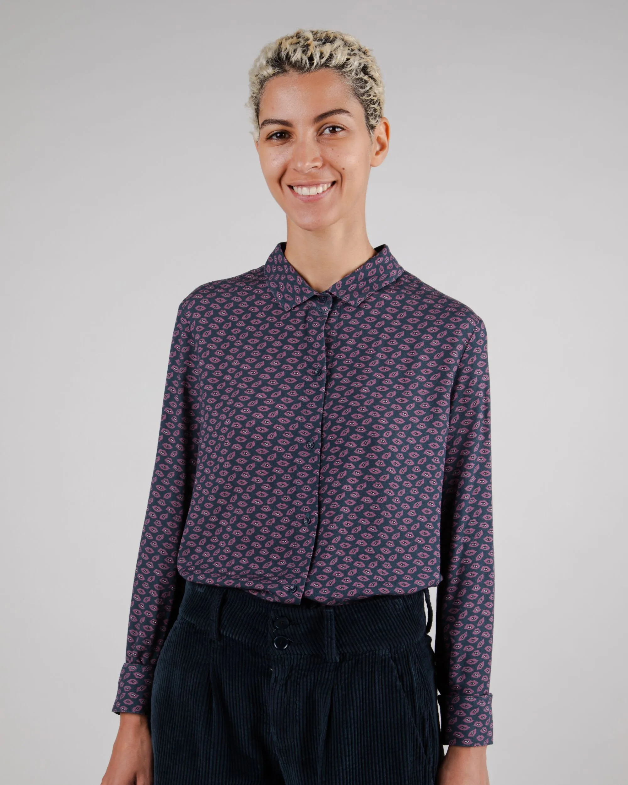 Blusa Slim Fit Lips Prune sold by Ivalo.com