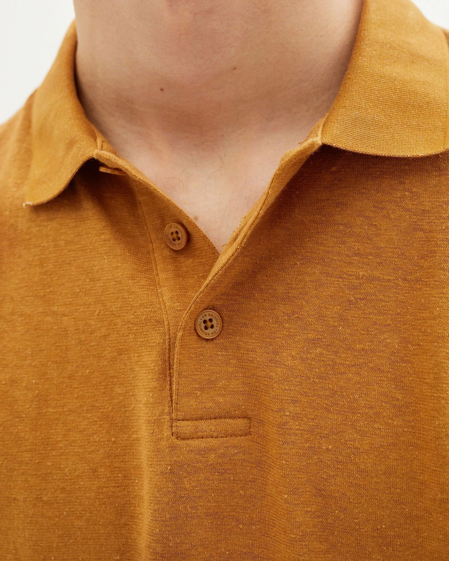 Hemp Polo Brown sold by Ivalo.com product image thumbnail 3