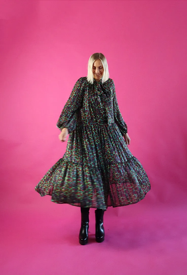 Flowy Dress Long Multicolor Leo sold by Ivalo.com product image thumbnail 5