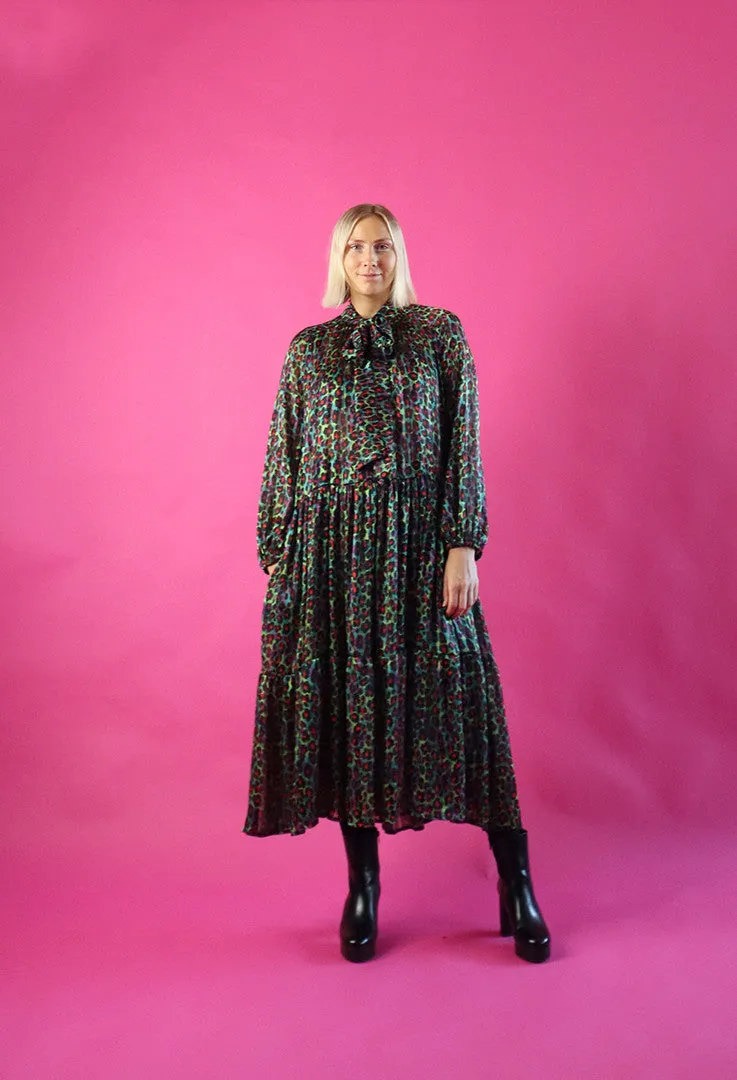 Flowy Dress Long Multicolor Leo sold by Ivalo.com product image thumbnail 2