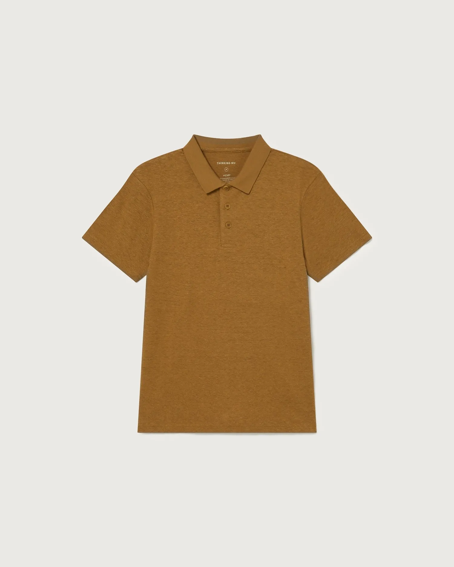 Hemp Polo Brown sold by Ivalo.com product image thumbnail 4