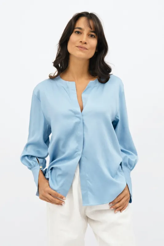 Cap Ferret Long Sleeve Shirt Light Blue sold by Ivalo.com