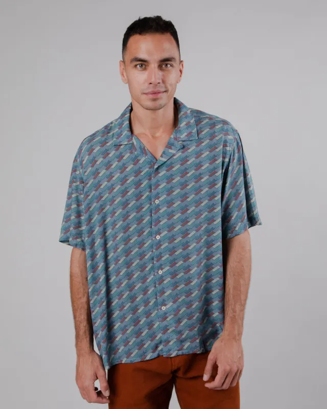 Inflatable Men's Aloha T-Shirt Blue made by Ivalo.com