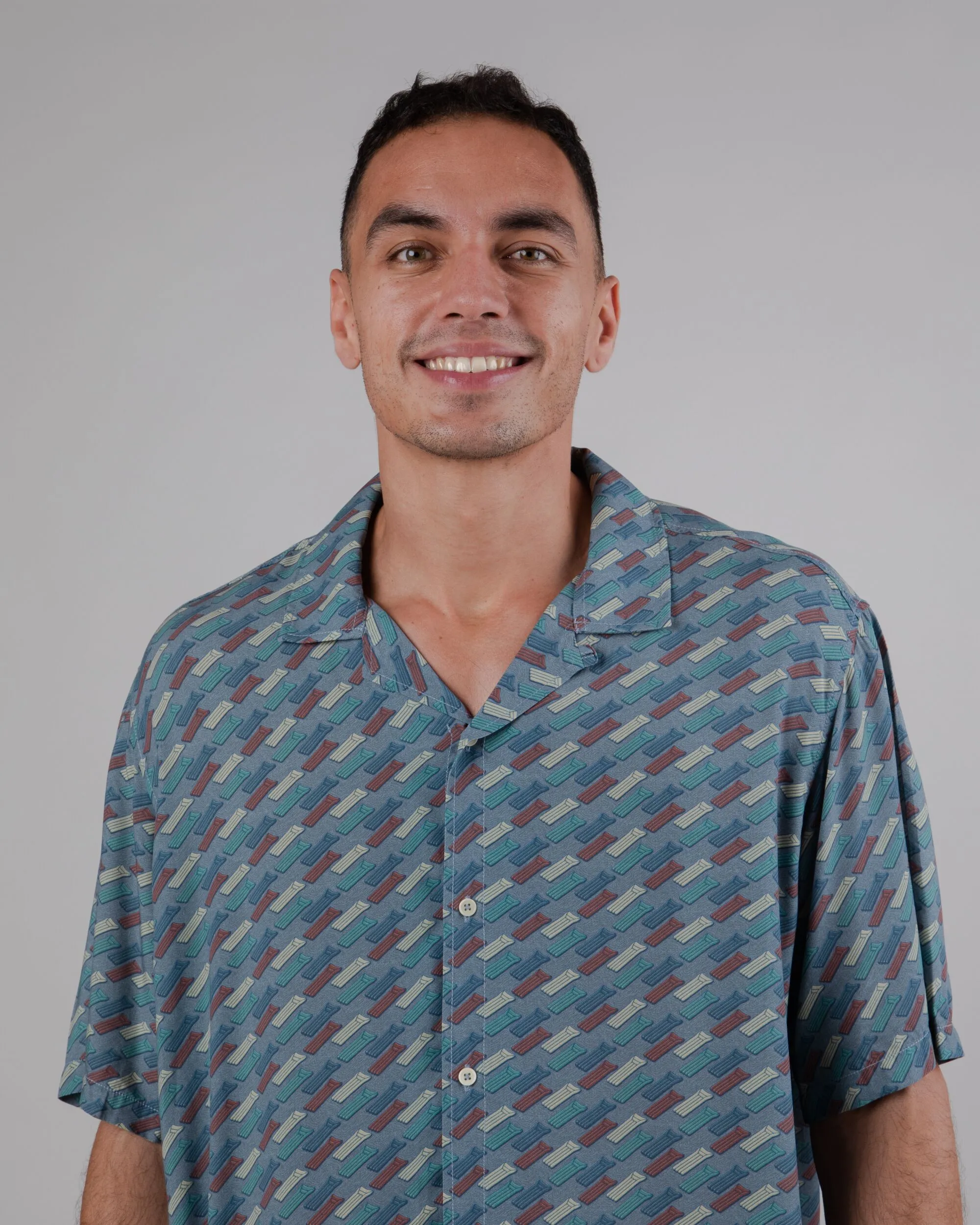 Inflatable Men's Aloha T-Shirt Blue sold by Ivalo.com product image thumbnail 4