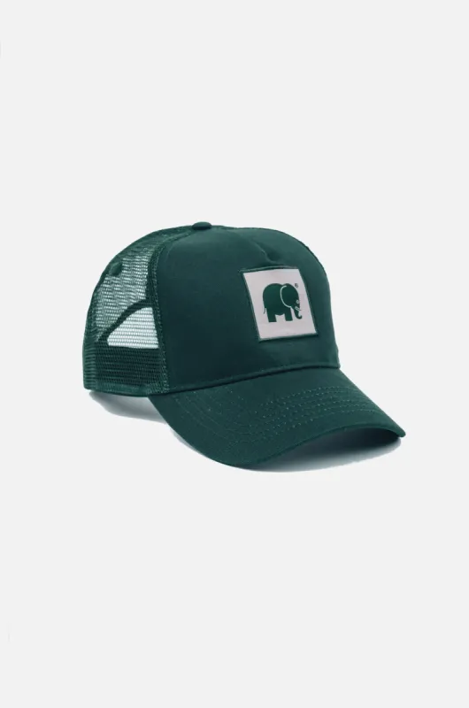 Tonal Trucker Cap Jungle Green sold by Ivalo.com