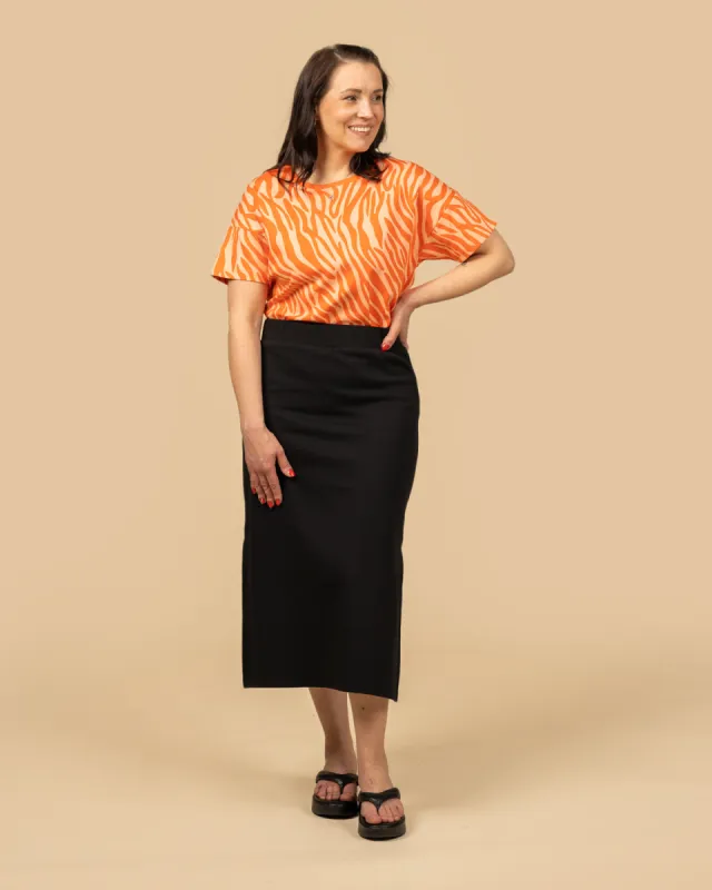 T-Shirt Waves Orange sold by Ivalo.com