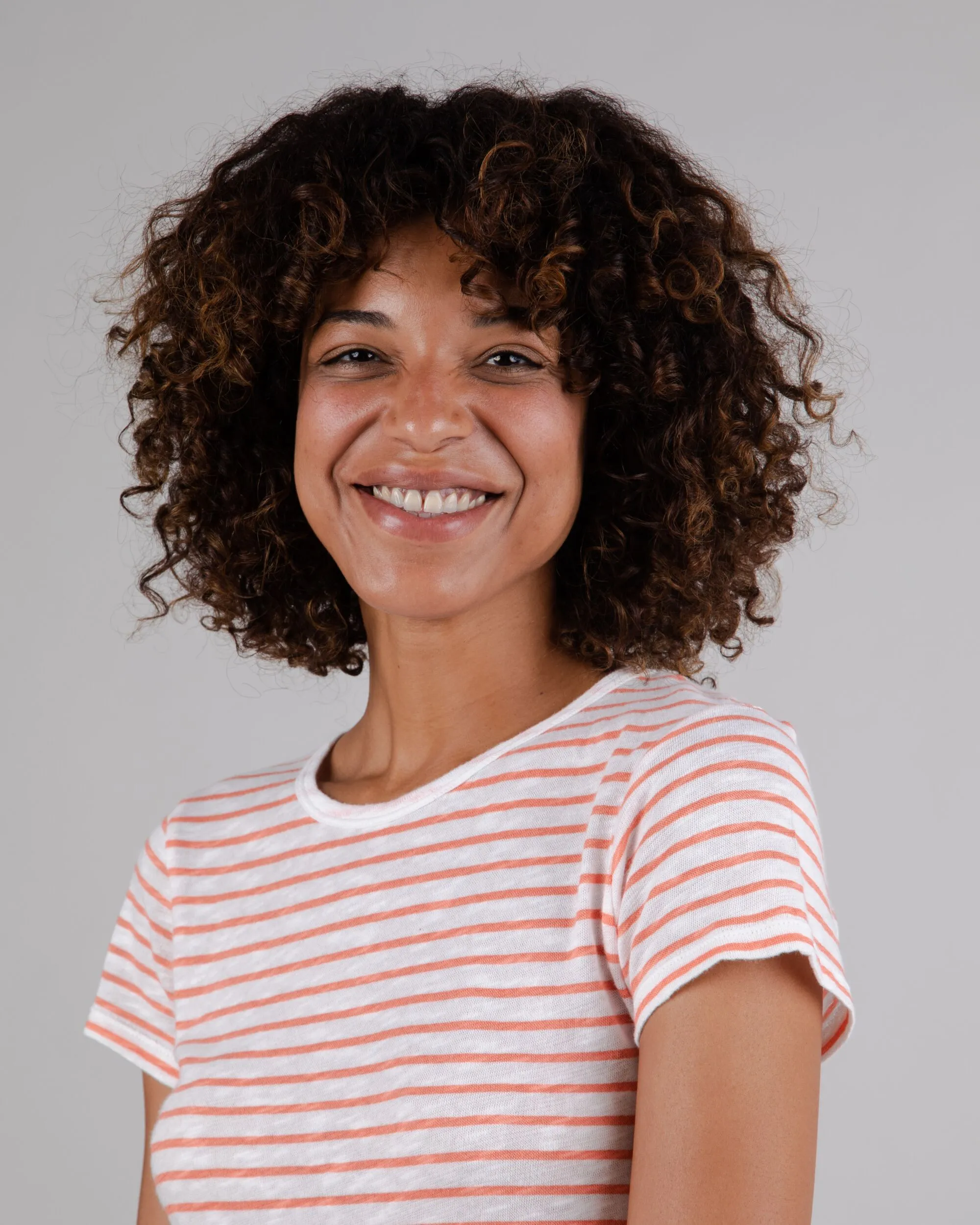 Stripes T-Shirt Coral sold by Ivalo.com product image thumbnail 2