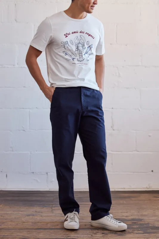 Venetiko Pants Dark Navy Blue sold by Ivalo.com