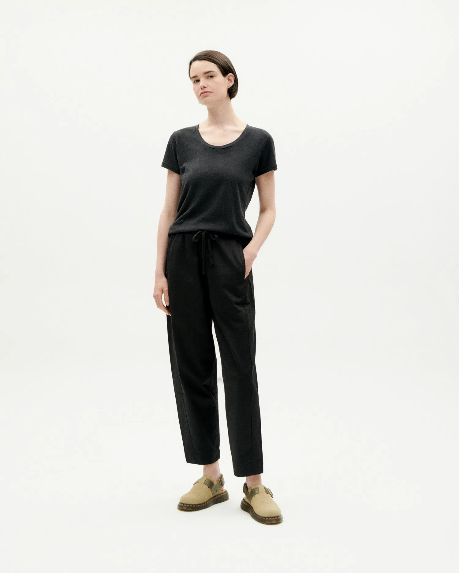 Regina Lightweight Hemp T-Shirt Black sold by Ivalo.com product image thumbnail 3