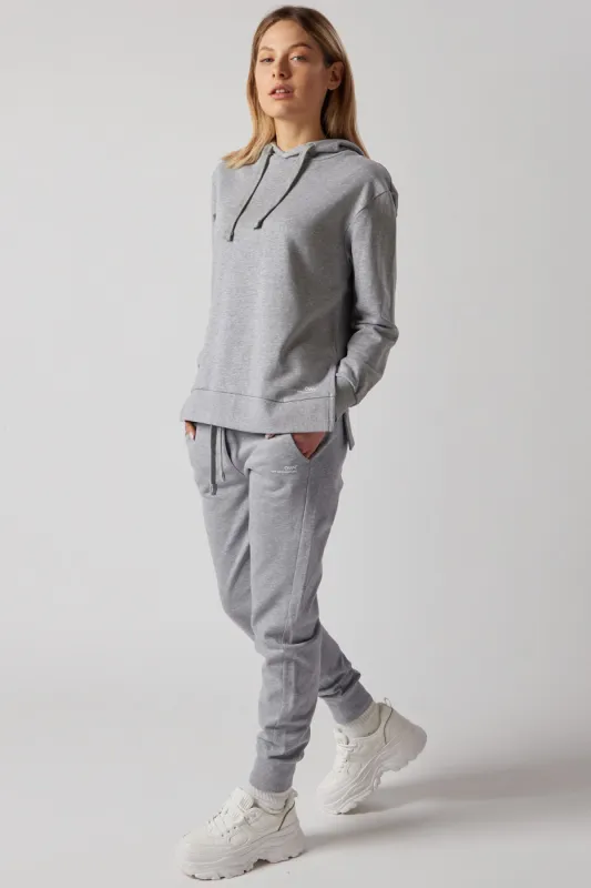 Women's Sweatsuit Set With Slits Grey sold by Ivalo.com
