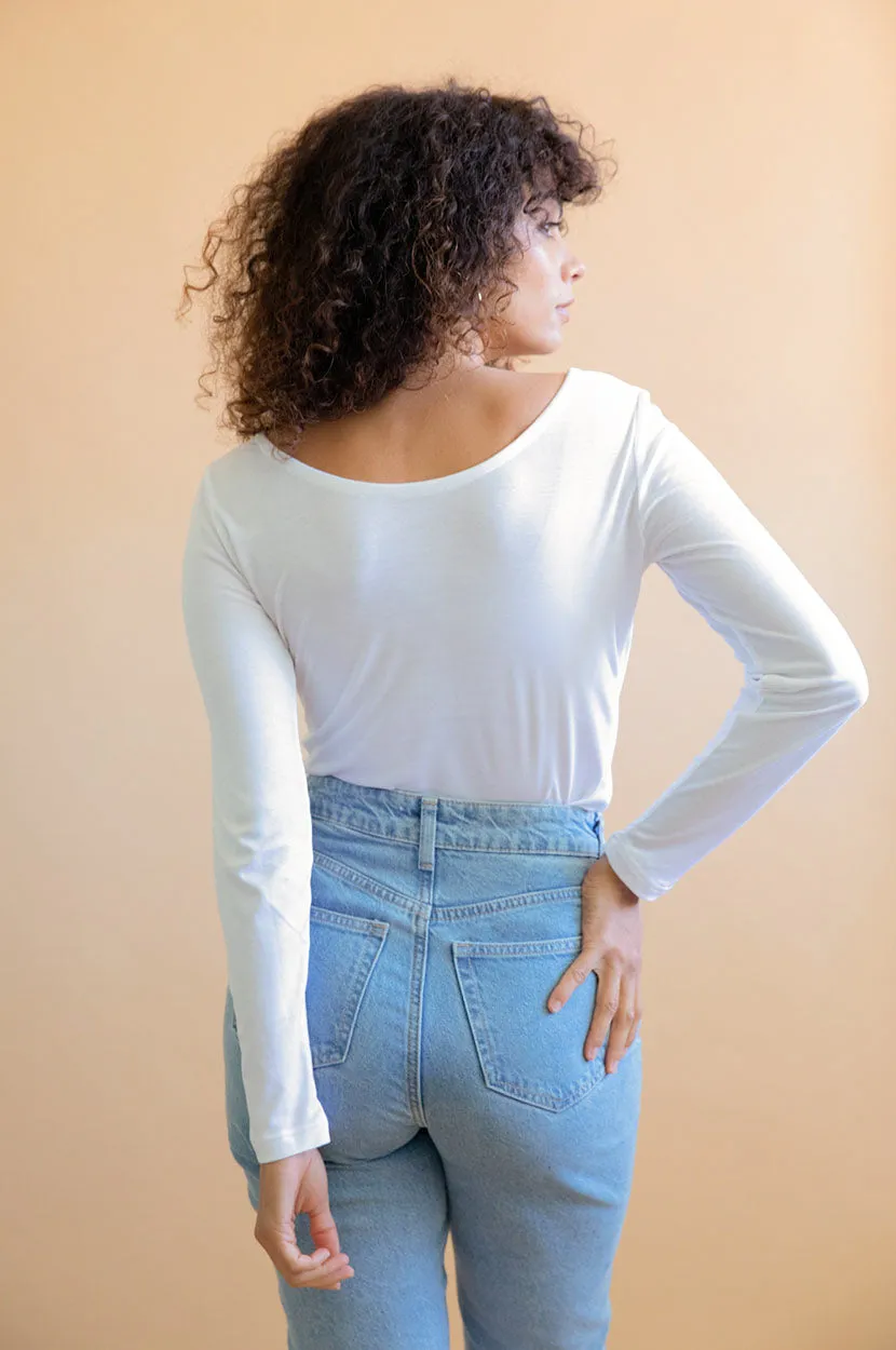 Jasmin Long Sleeve White sold by Ivalo.com product image thumbnail 2