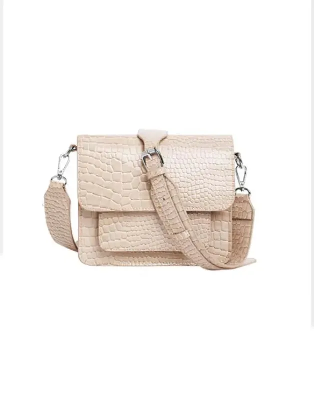 Cayman Pocket Croco Sand Beige made by Ivalo.com