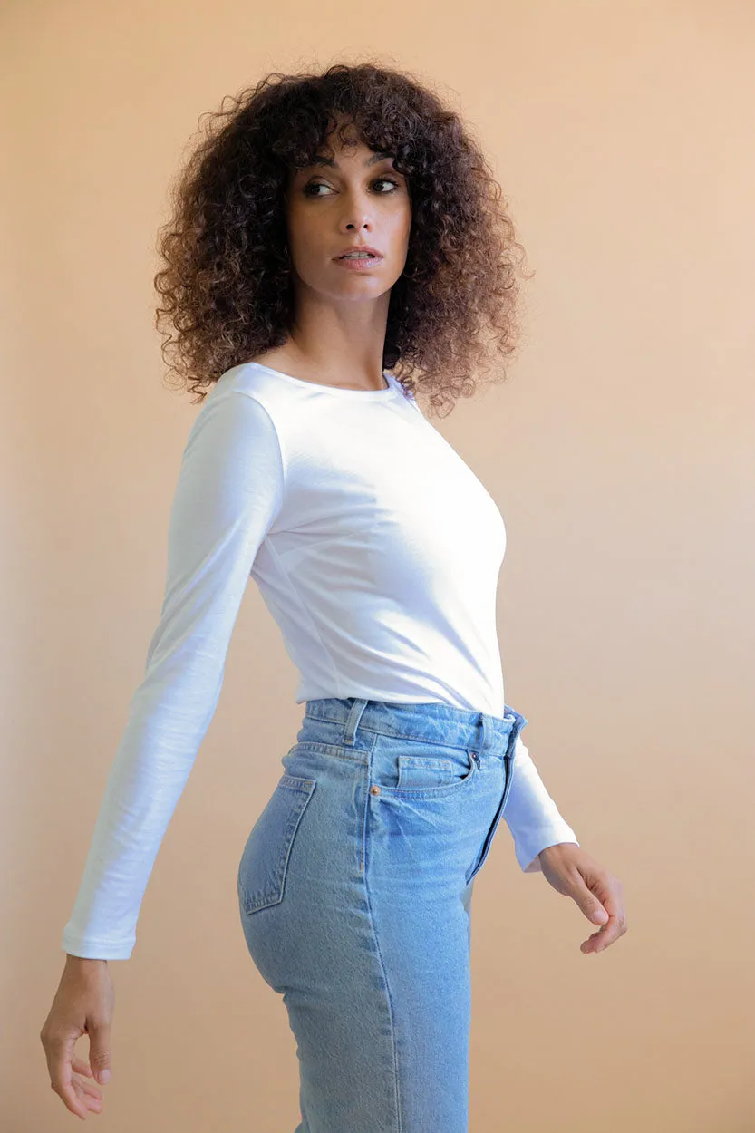Jasmin Long Sleeve White sold by Ivalo.com product image thumbnail 4