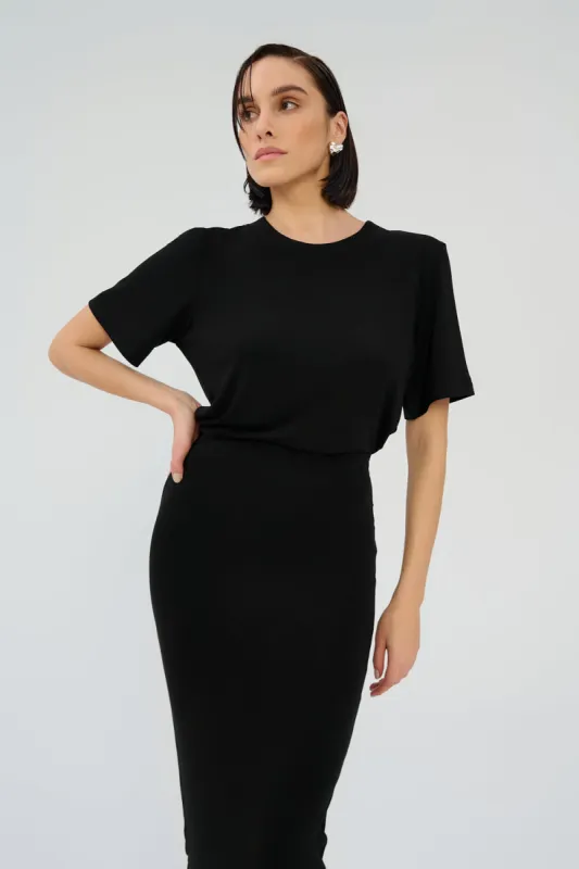 Saint Body Oversize T-Shirt Body Black sold by Ivalo.com
