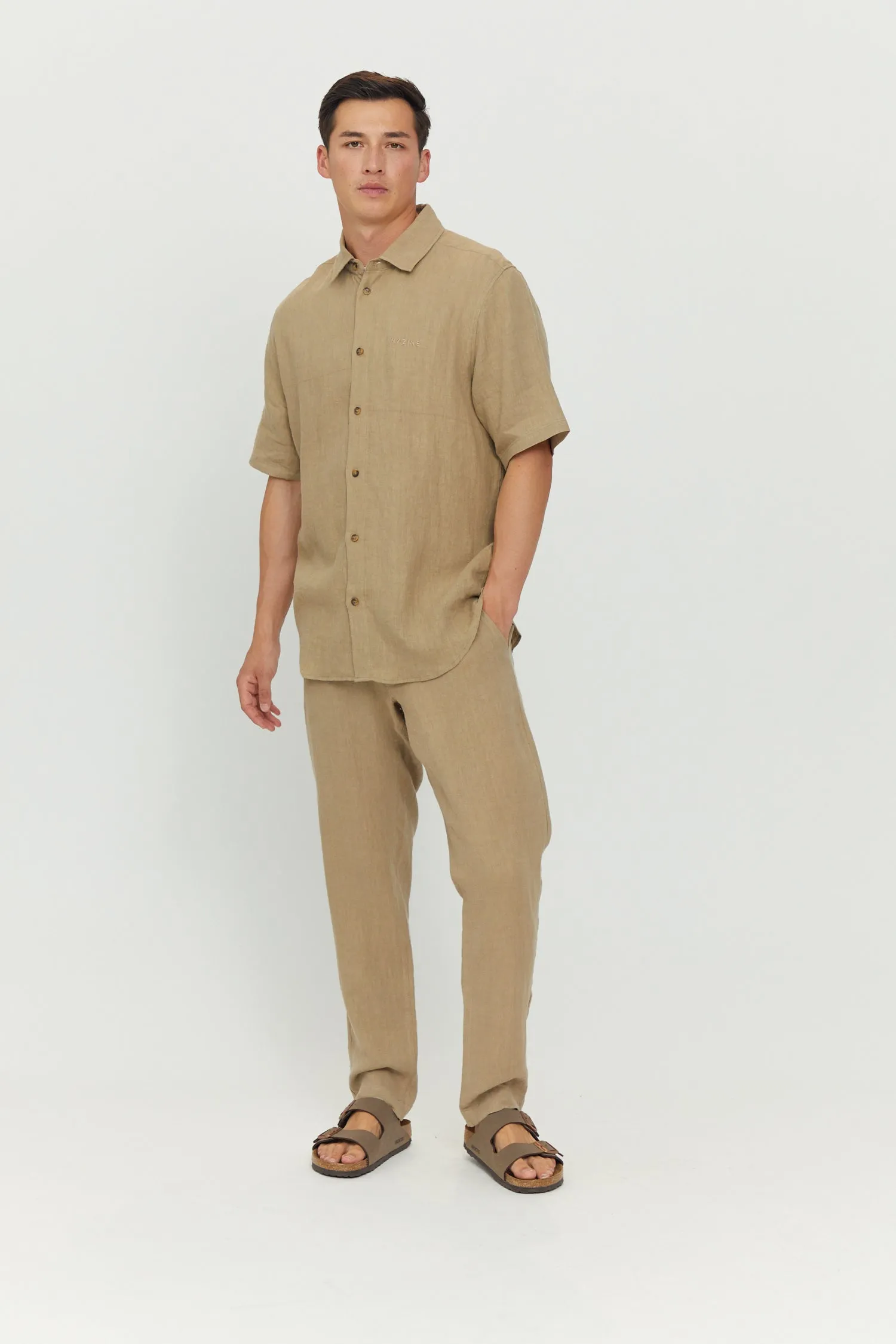 Leland Men's Linen Shirt sold by Ivalo.com product image thumbnail 5