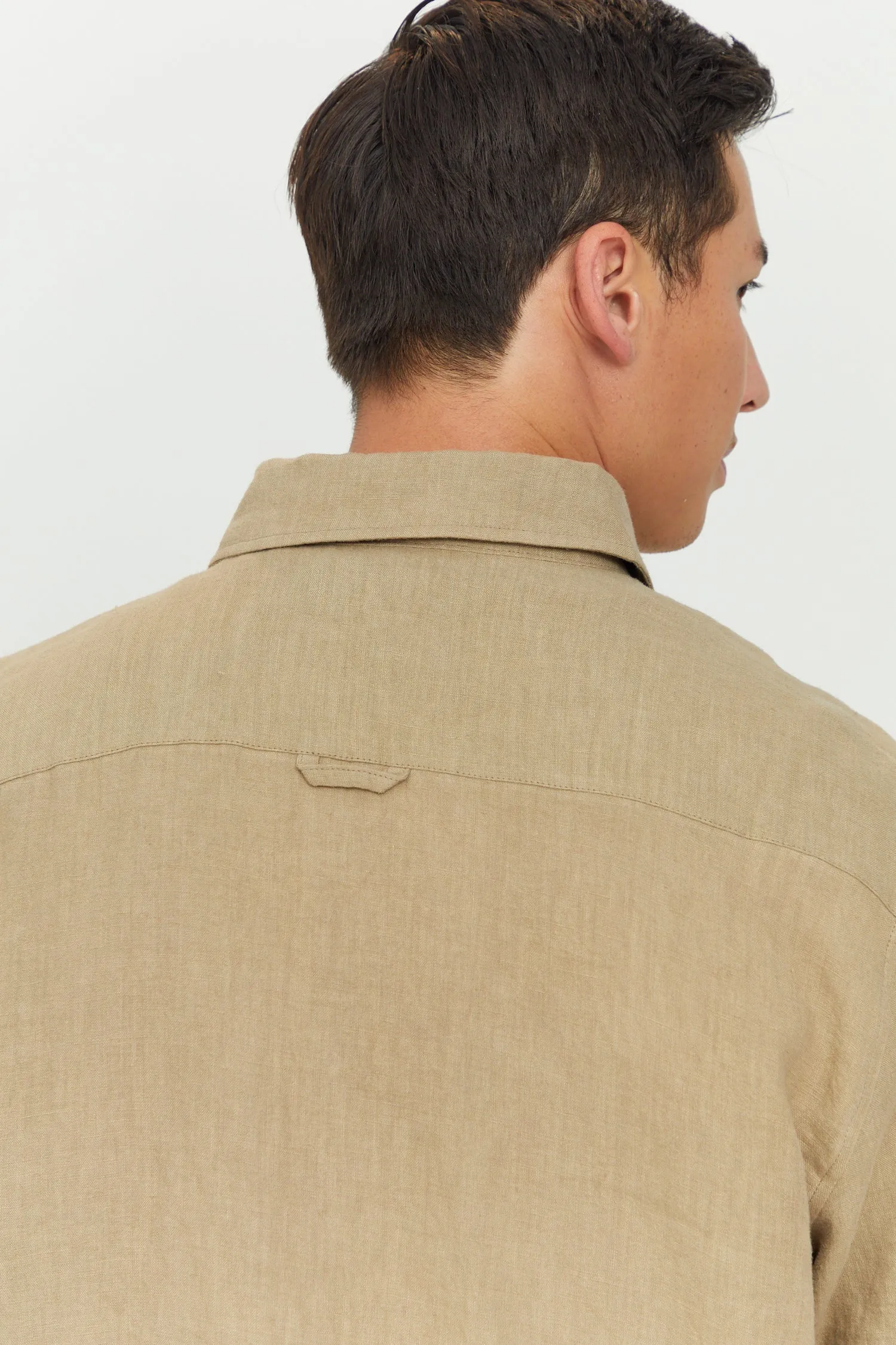 Leland Men's Linen Shirt sold by Ivalo.com product image thumbnail 4