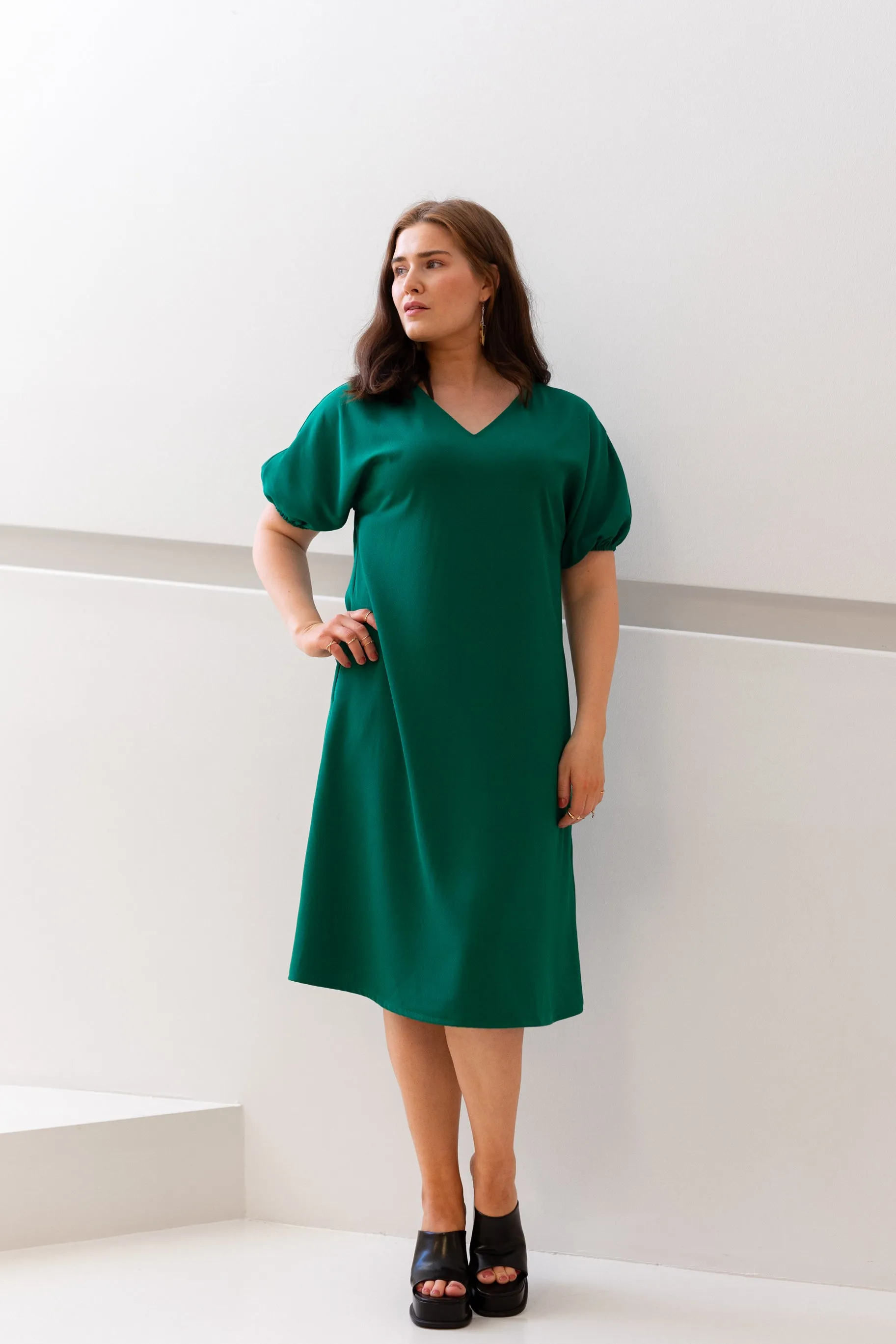Livia Dress Green sold by Ivalo.com