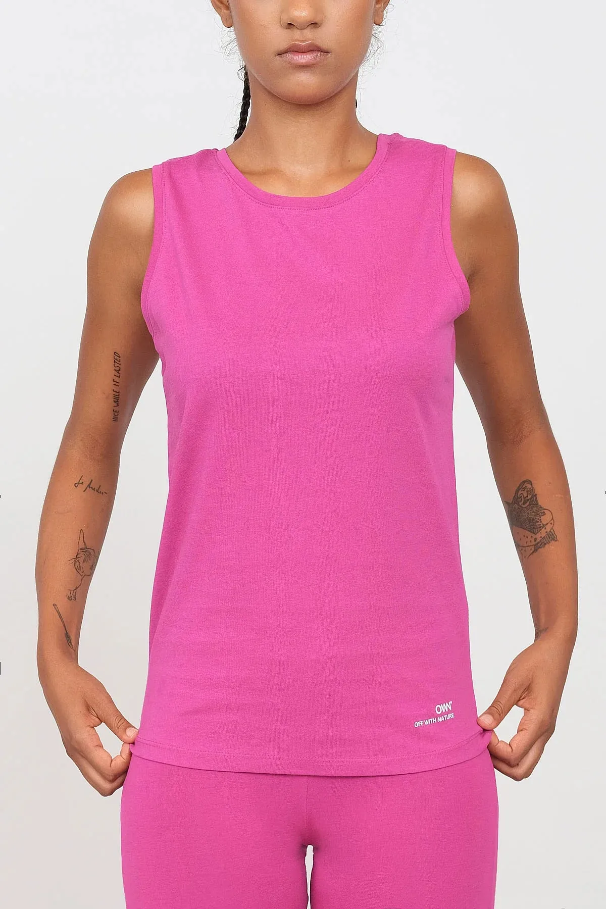 Women's Tank Top Fuchsia sold by Ivalo.com product image thumbnail 2