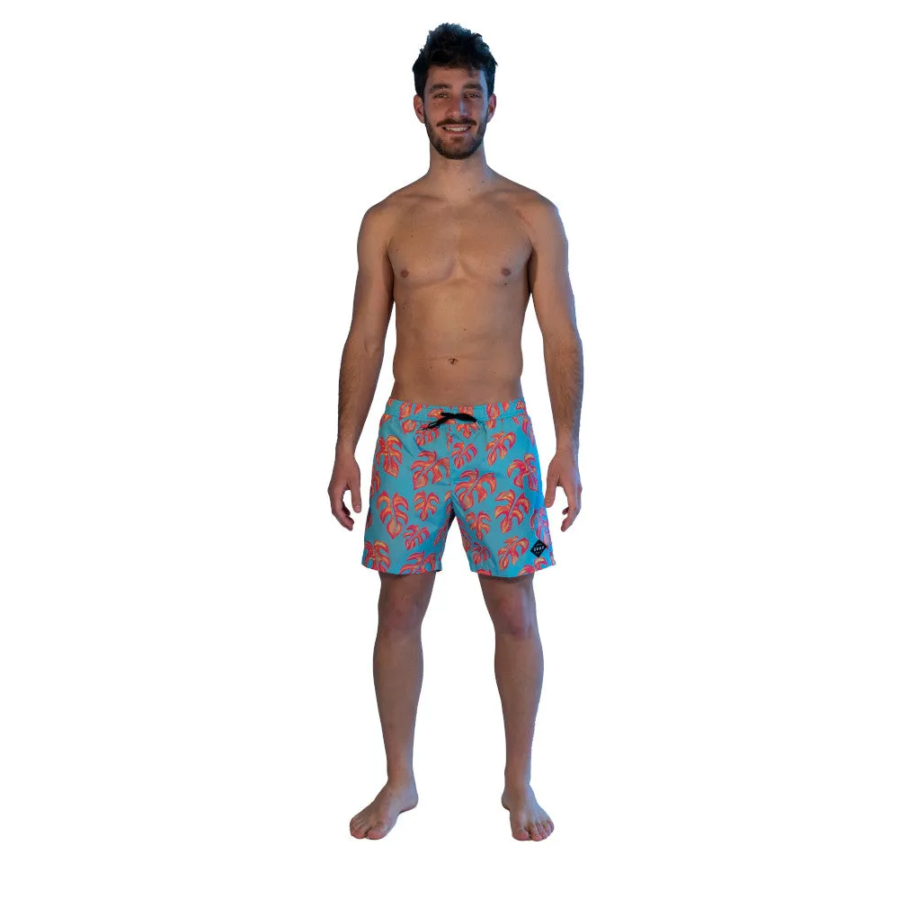 Swim Boxer Medium Blue Monstera sold by Ivalo.com product image thumbnail 2