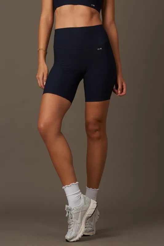 Beverly Hills Biker Shorts Navy Blue sold by Ivalo.com