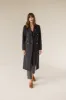 Trench With Gold Buttons Navy Blue sold by Ivalo.com