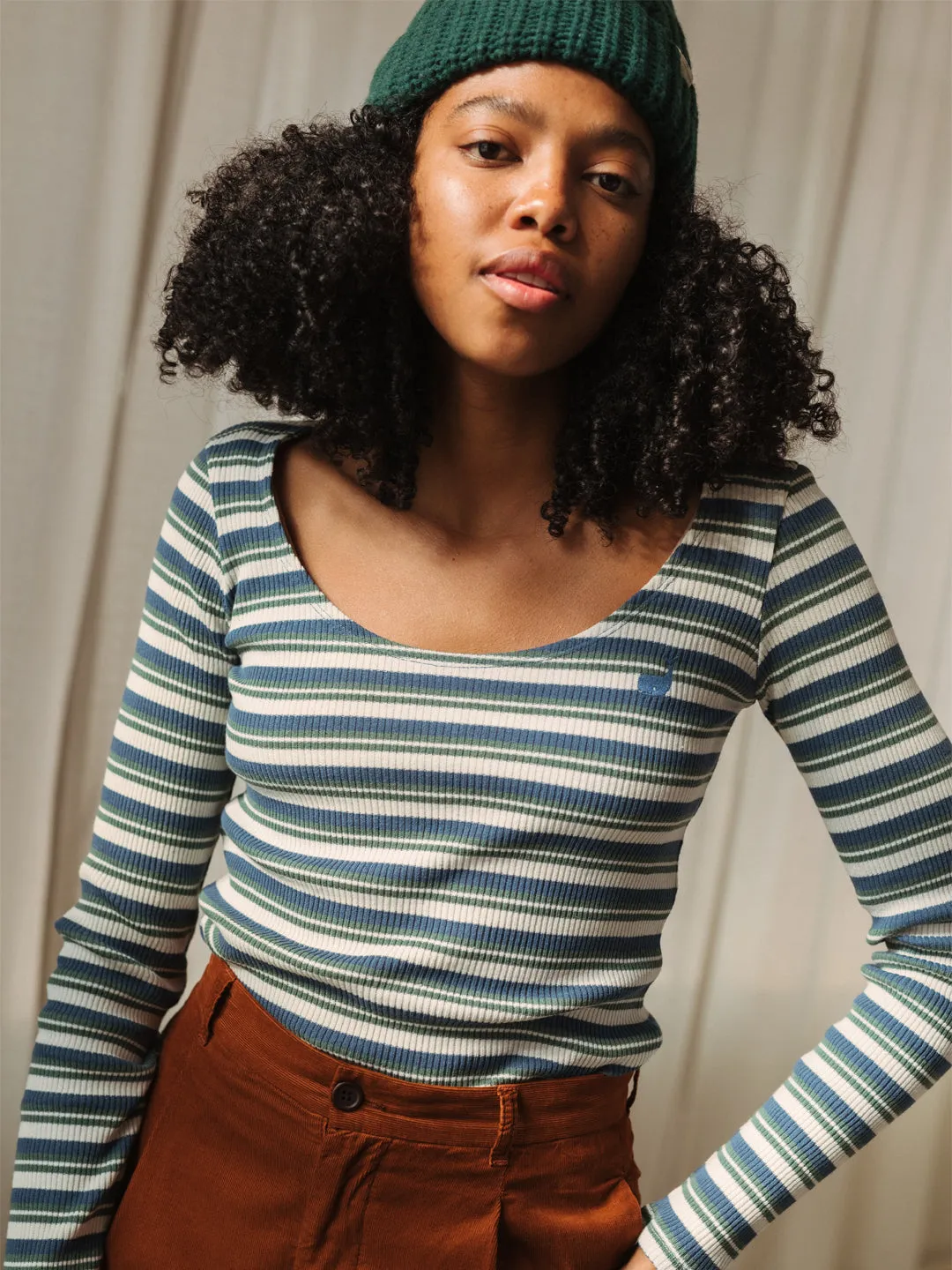 Boynes Longsleeve Blue Stripes sold by Ivalo.com