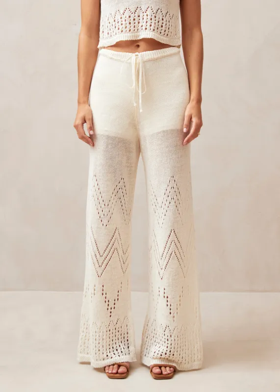 Capri Tricot Pants Beige sold by Ivalo.com