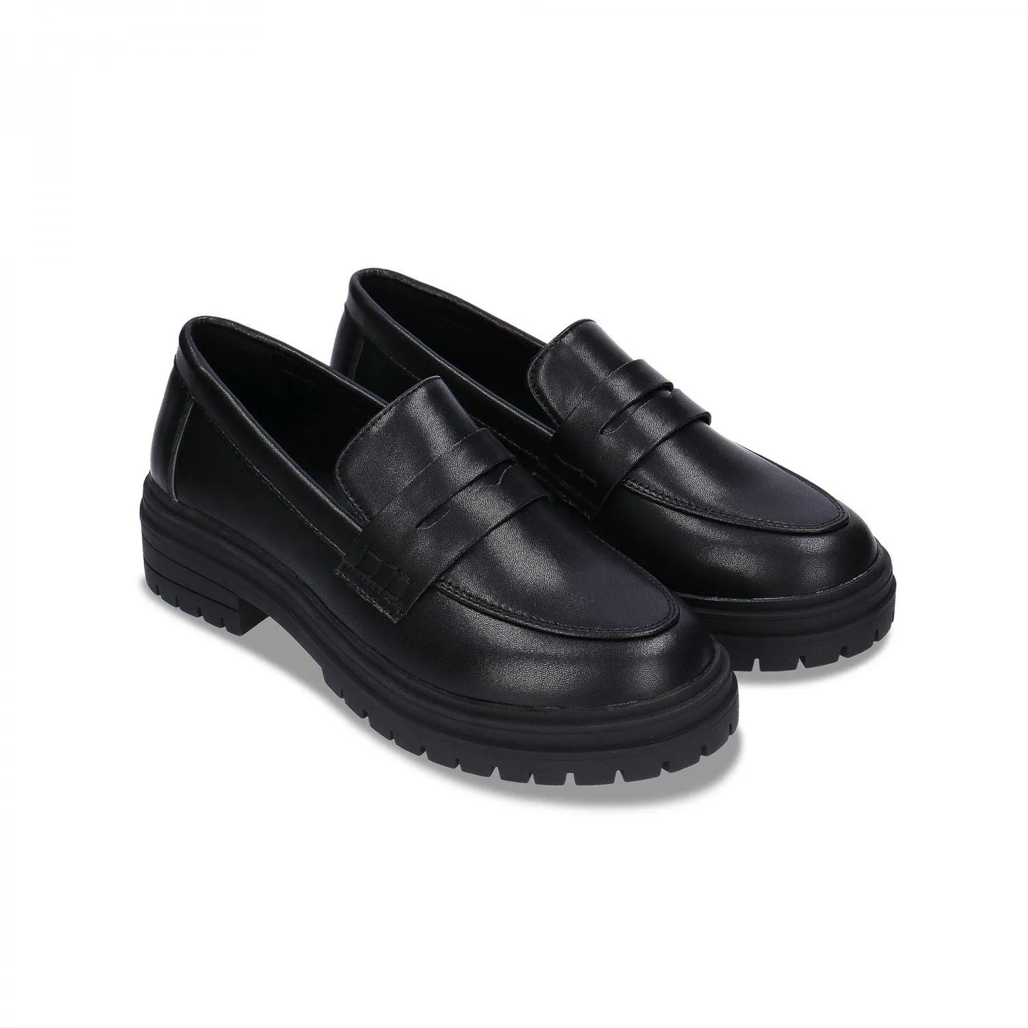 Fiore Black Vegan Loafer Chunky Sole sold by Ivalo.com product image thumbnail 2