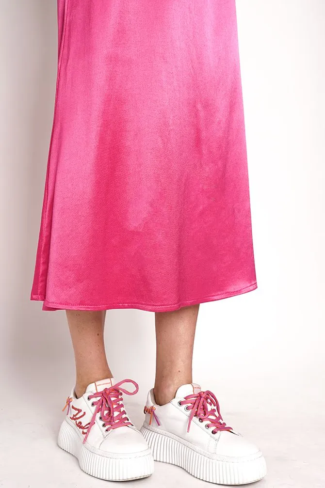 Feme Satin Skirt Fuchsia Pink sold by Ivalo.com product image thumbnail 4