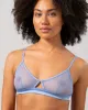 Mesh Cut-Out Triangle Bralette Light Blue sold by Ivalo.com