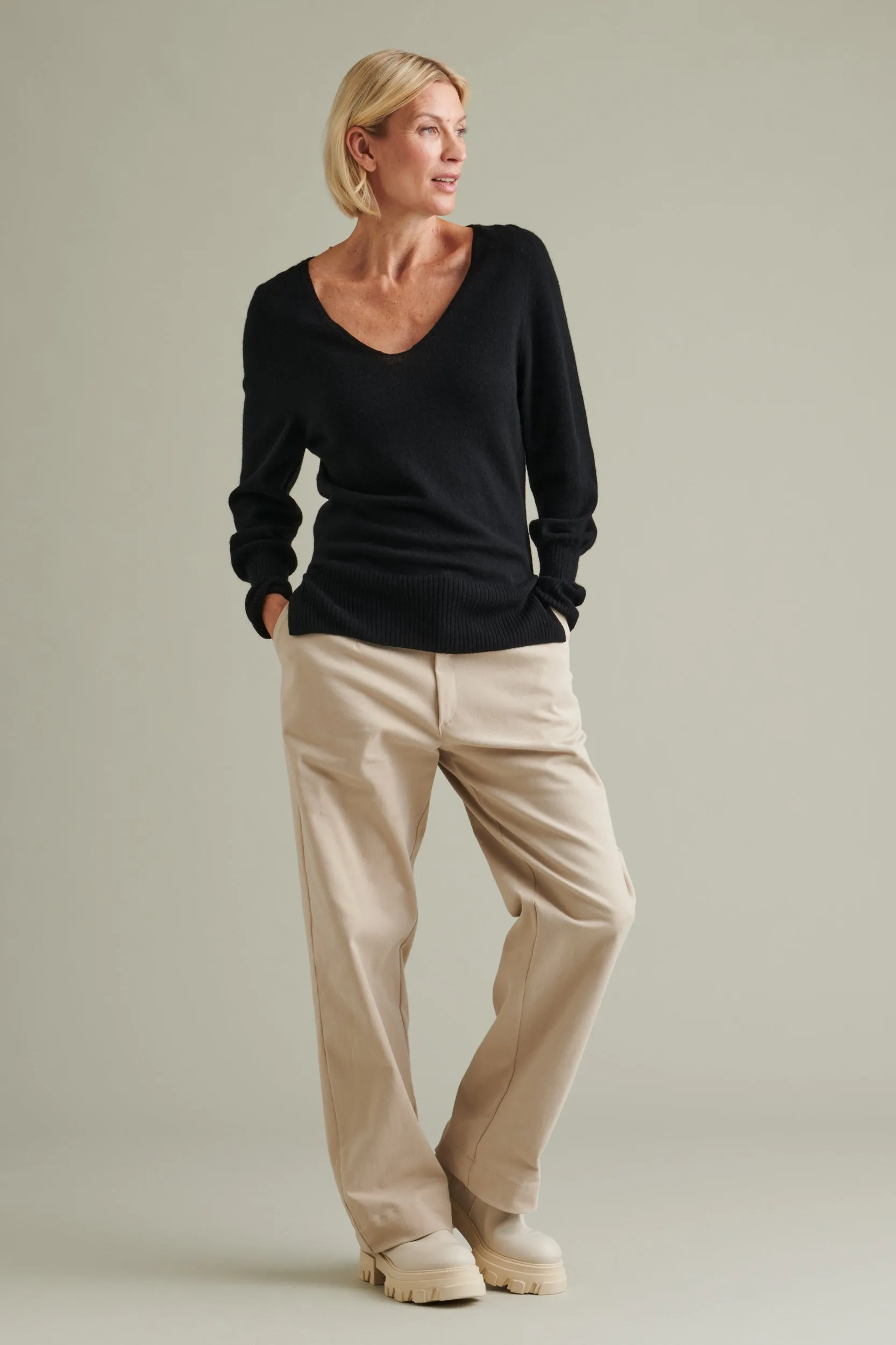 Finnö Merino Knitted Sweater Black sold by Ivalo.com product image thumbnail 2