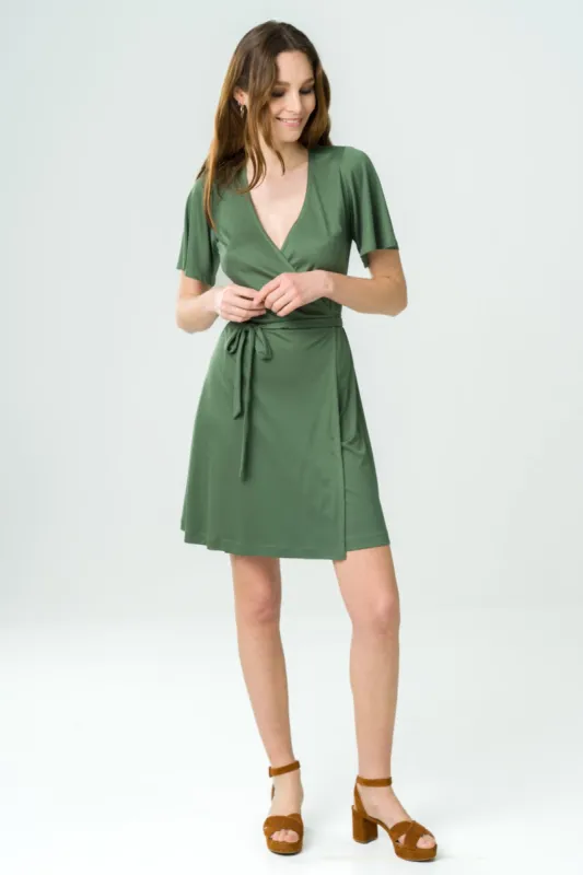 Acacia Dress Bronze Green sold by Ivalo.com
