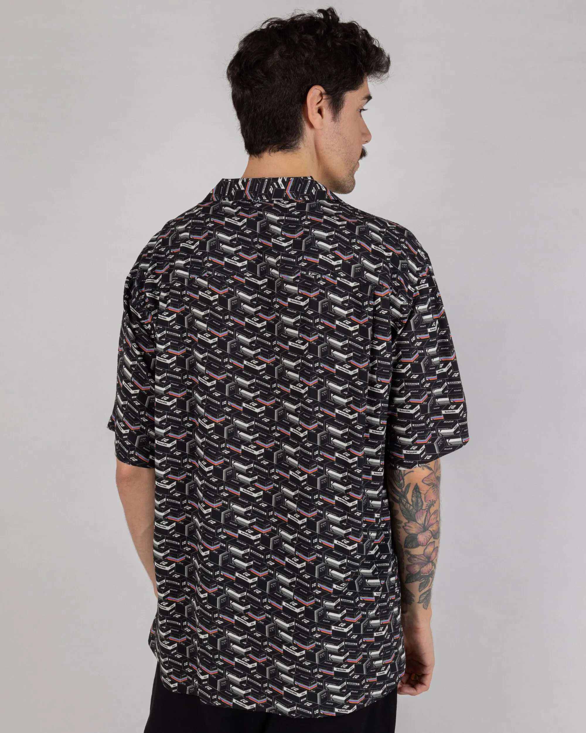Kodak Film Men's Aloha Shirt Black sold by Ivalo.com product image thumbnail 4