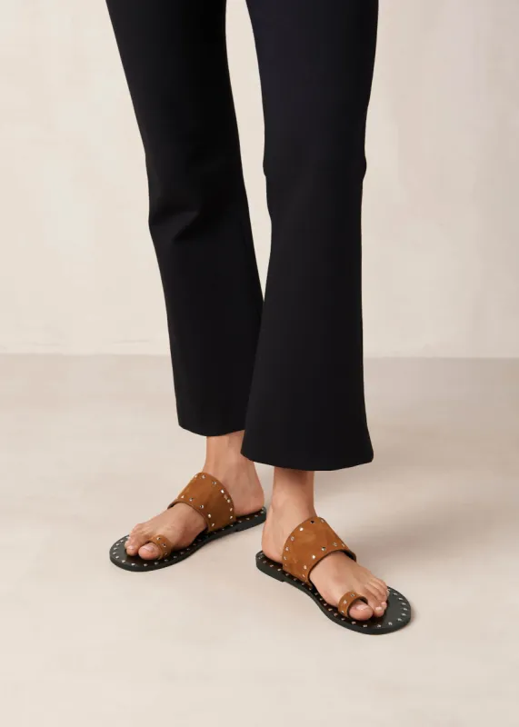 Riley Leather Sandals Brown sold by Ivalo.com