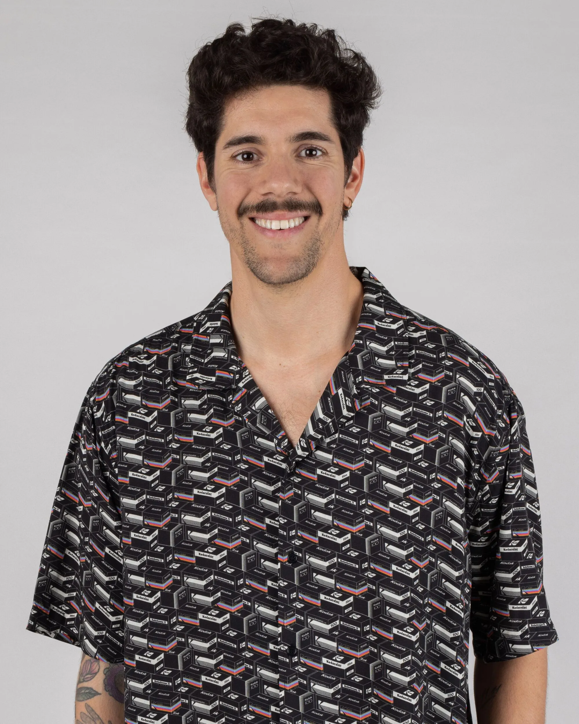 Kodak Film Men's Aloha Shirt Black sold by Ivalo.com product image thumbnail 3