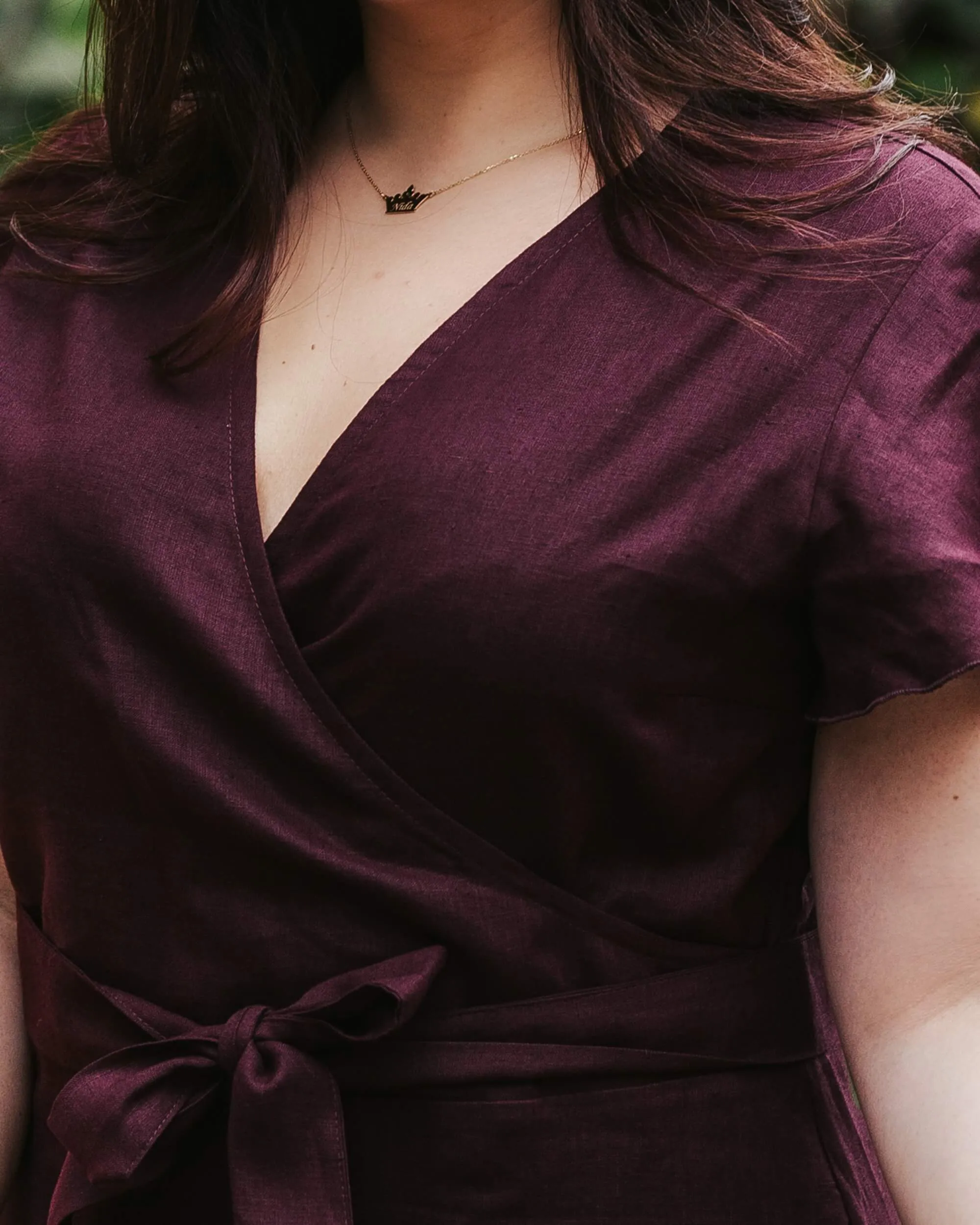 Annika Dress Merlot Red sold by Ivalo.com product image thumbnail 4