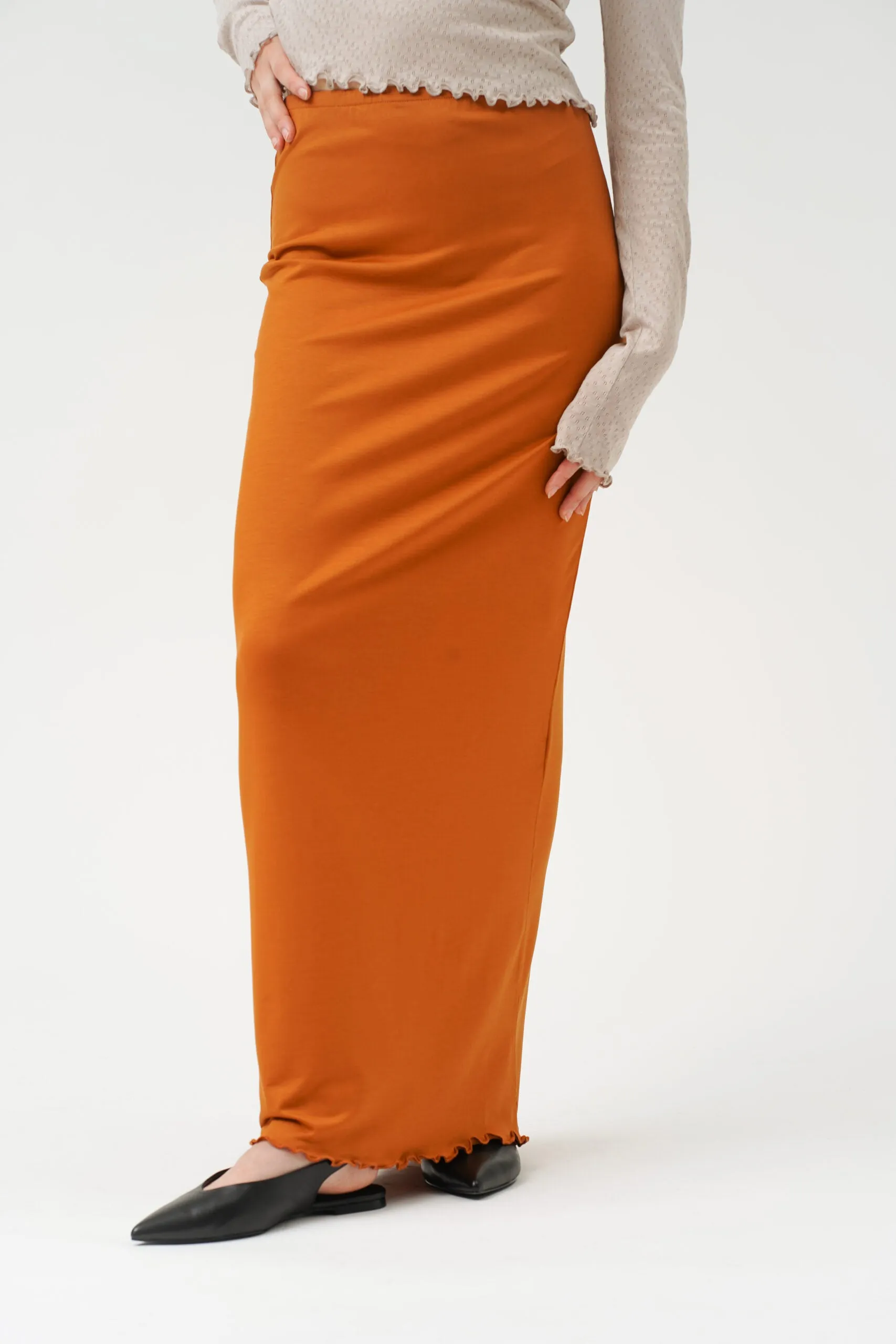 Mae Maxi Skirt Almond sold by Ivalo.com