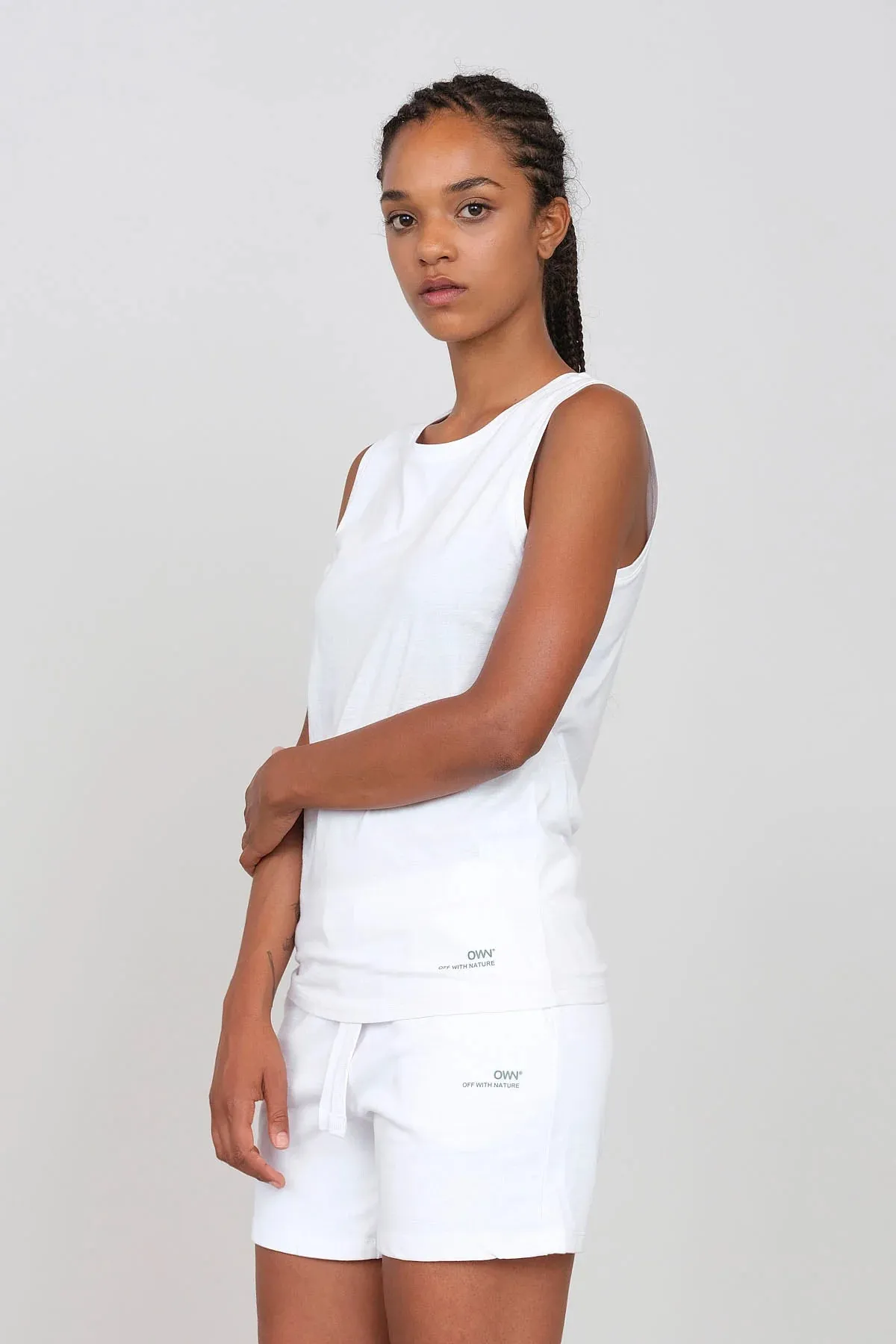 Women's Tank Top White sold by Ivalo.com product image thumbnail 2