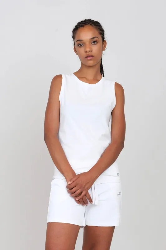 Women's Tank Top White sold by Ivalo.com